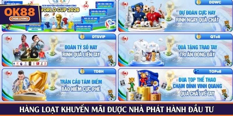 Hàng loạt khuyến mãi được nhà phát hành đầu tư