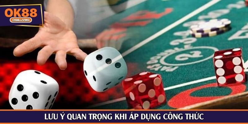 Lưu ý quan trọng khi áp dụng công thức